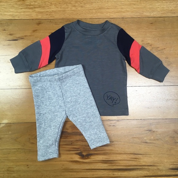 NWT Gymboree Baby Shirt and Leggings - Picture 1 of 8
